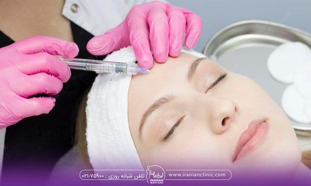 نواحی تزریق چربی به صورت