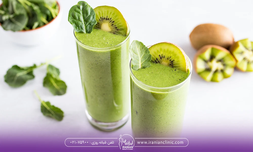 اسموتی سبزیجات بخاطر داشتن کالری کم برای لاغری مفید است
