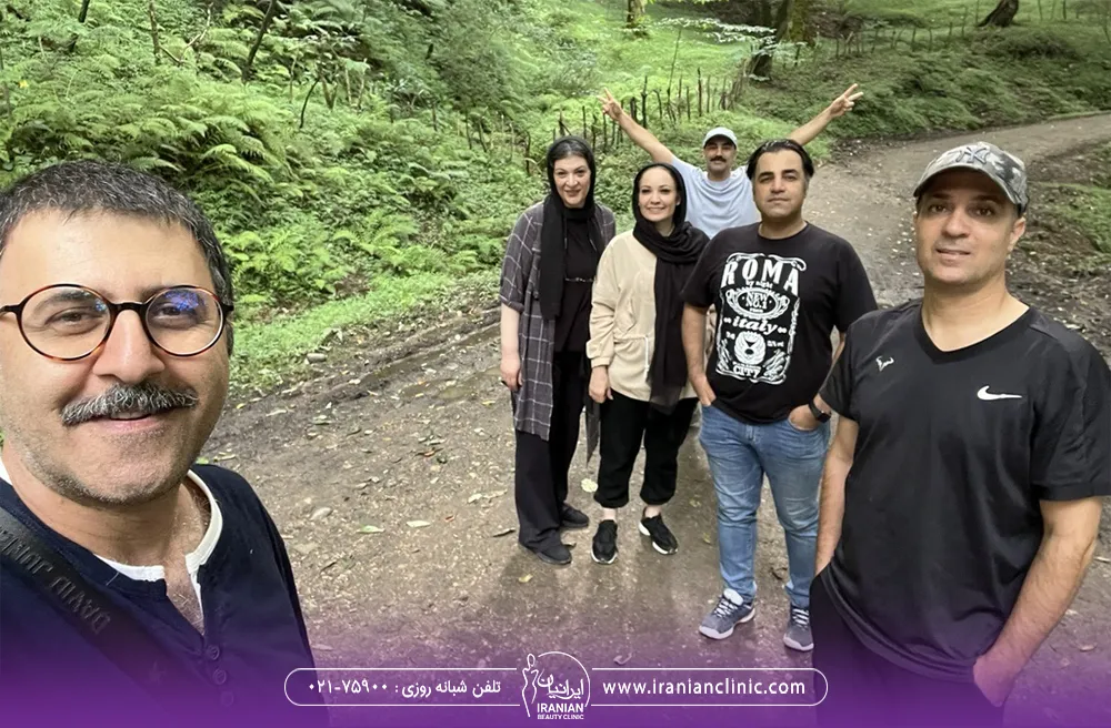 ریما رامین فر در کنار بازیگران پایتخت