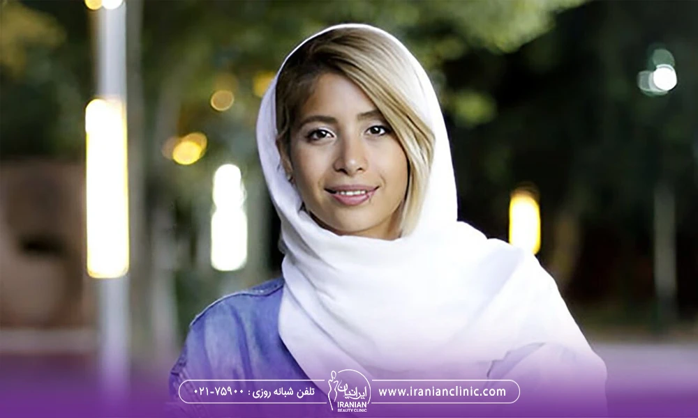 عکس سوگند با شال سفید